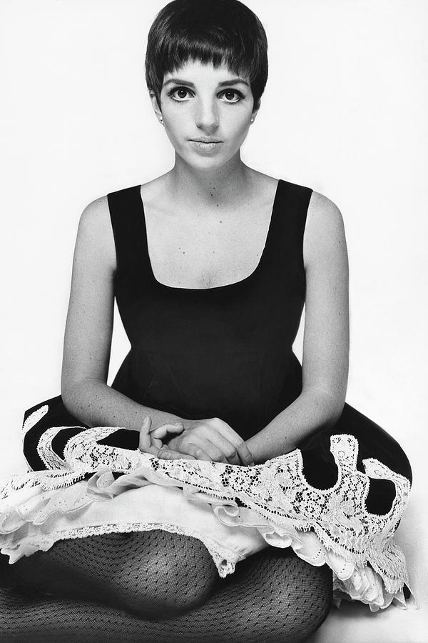 Liza Minnelli Wearing A Robert Leader Dress. is a photograph by Alexis Wald...