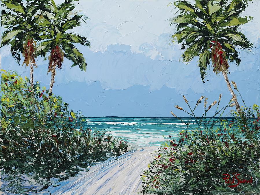 Lizs Beach Painting by Paul Seaman