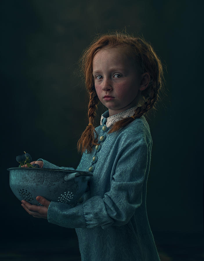 Child Photograph - Lizzy by Ewa Cwikla Child Photograph - Lizzy by Ewa Cwikla