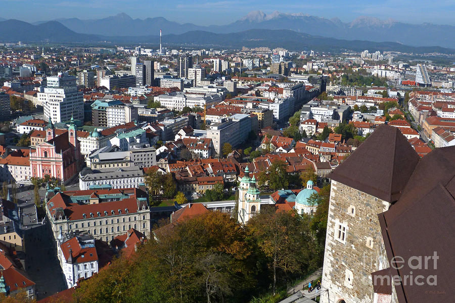 Ljubljana - Capital of Slovenia Photograph by Phil Banks