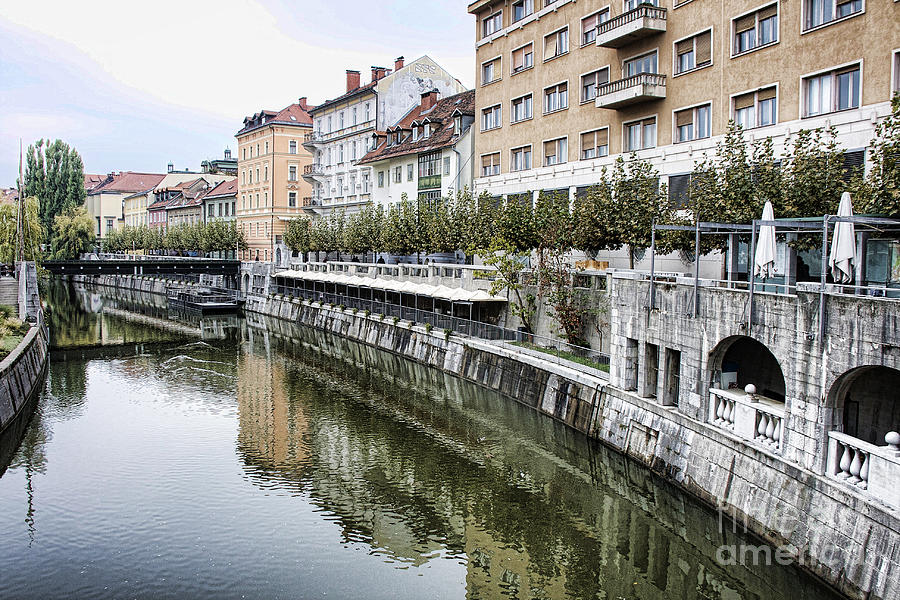 Ljubljana River Photograph by Crystal Nederman