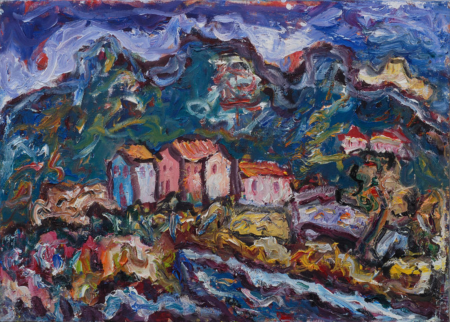 Mountain Painting - Ljuta III by Borislav Djukanovic