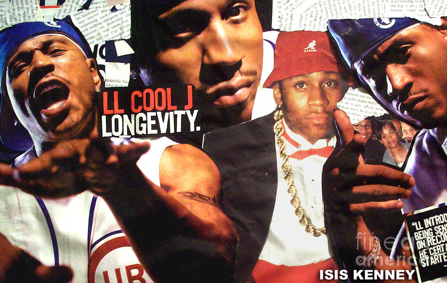 Ll Cool J  Longevity Mixed Media by Isis Kenney