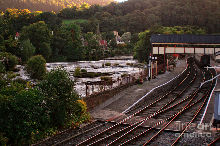 Llangollen Steam Train Station In Wales Photograph by Doc Braham