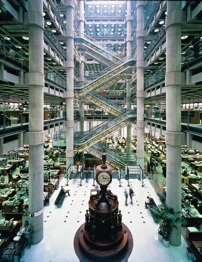 Lloyds Building Photograph by Alex Bartel/science Photo Library