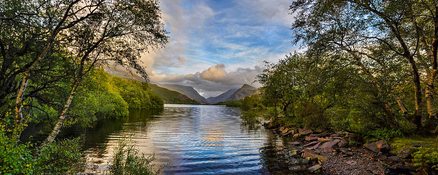 Llyn Padarn Llanberis Snowdon Snowdonia Photograph by Regie Marshall ...