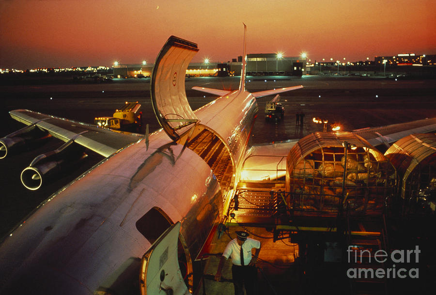 Loading Aircraft, Jfk Airport Photograph by Robert Isear