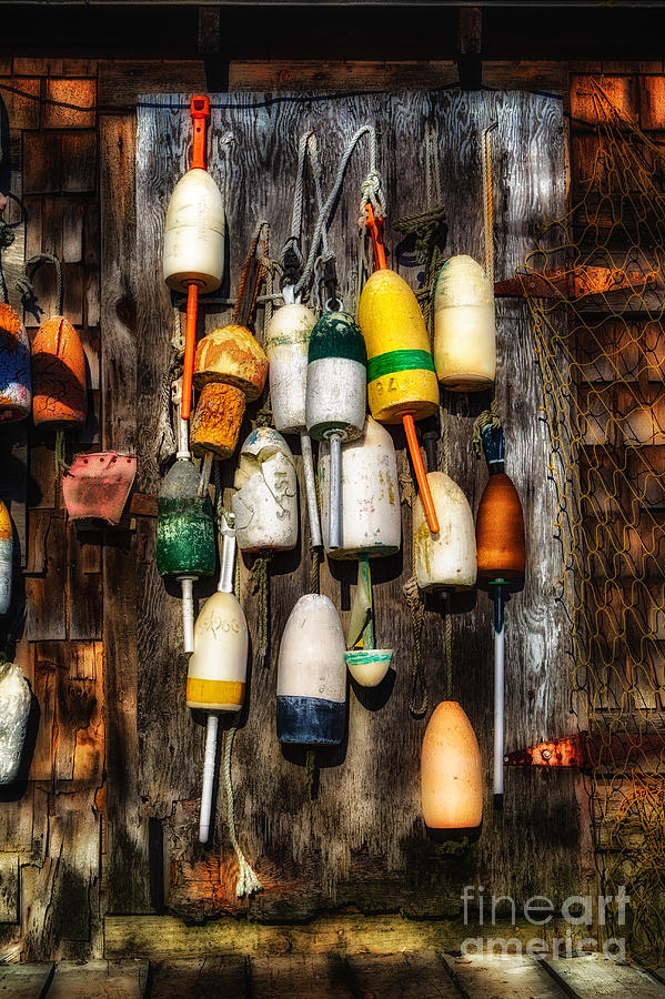 Lobster Buoys Photograph by Jerry Fornarotto | Fine Art America