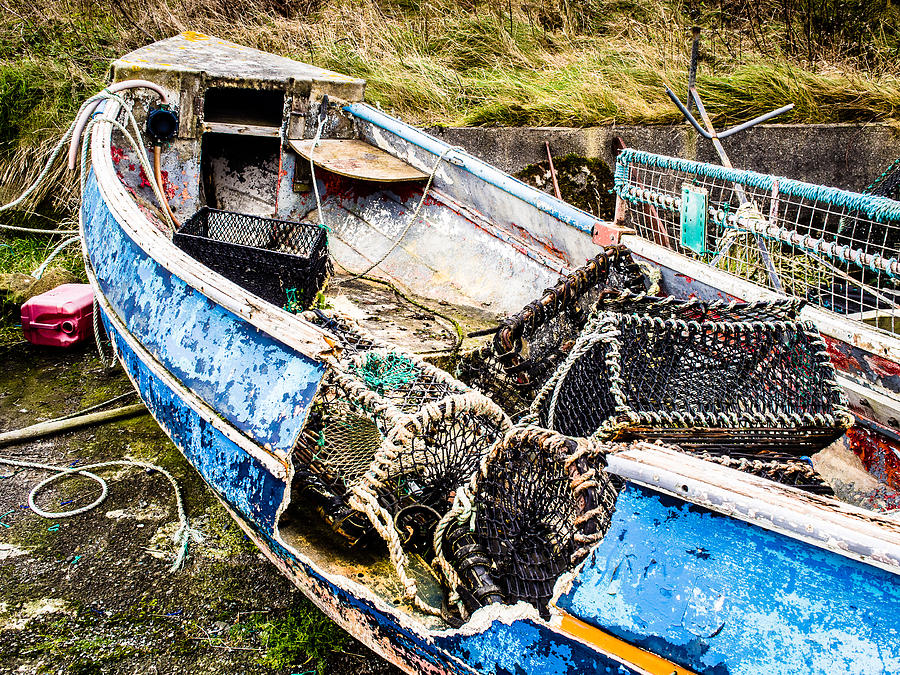 Lobster Pots Photograph by Mark Llewellyn