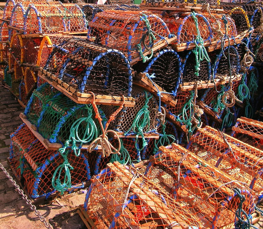Lobster Pots Photograph