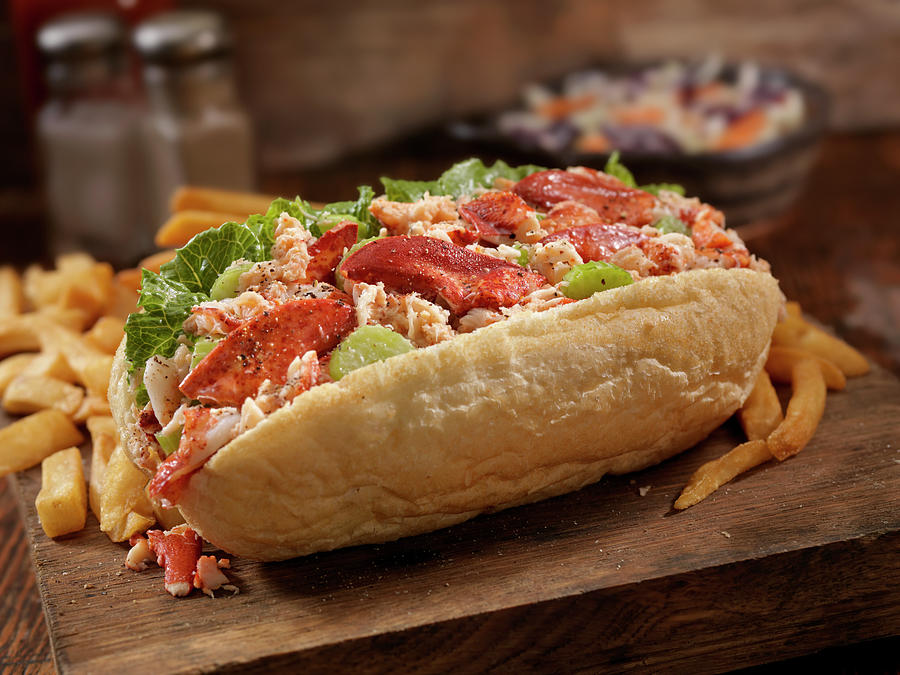 Lobster Roll Photograph by Lauripatterson Lobster Roll Photograph by Lauripatterson