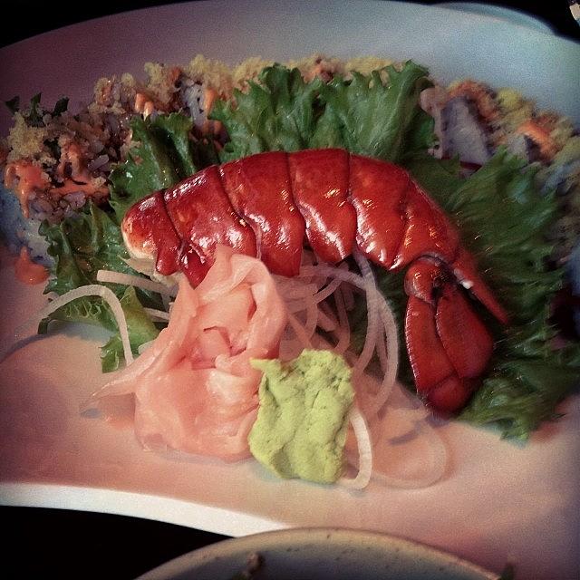 Lobster Sushi. Merry Christmas! Photograph by David Huzieran