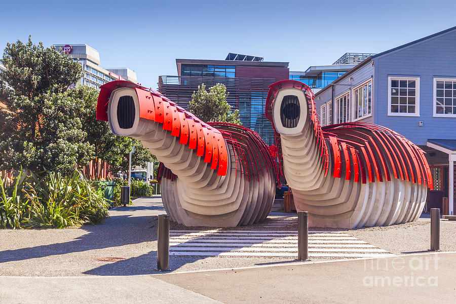 Architecture Photograph - Lobster Toilets Wellington New Zealand by Colin and Linda McKie