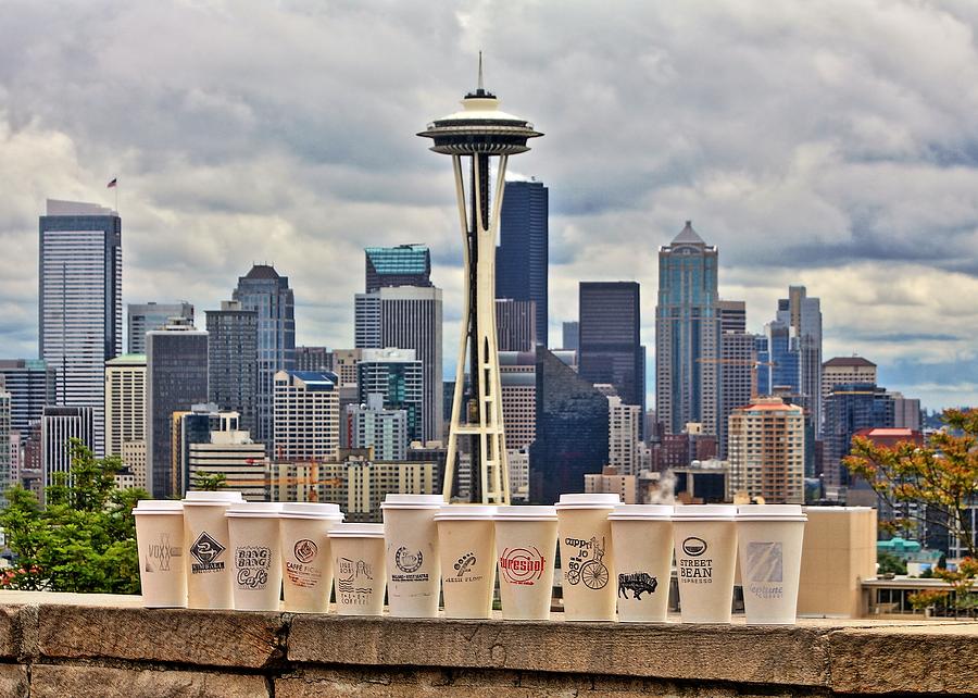 Seattle Photograph - Local Joes by Benjamin Yeager