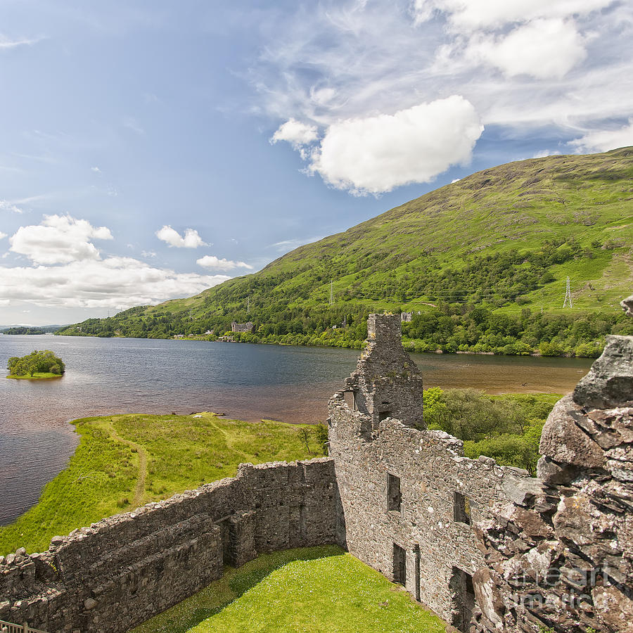 Loch Awe From Kilchurn Castle Photograph by Antony McAulay - Fine Art ...