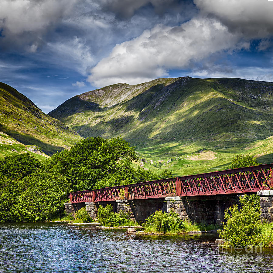 Loch Awe railway bridge. Photograph by Sophie McAulay