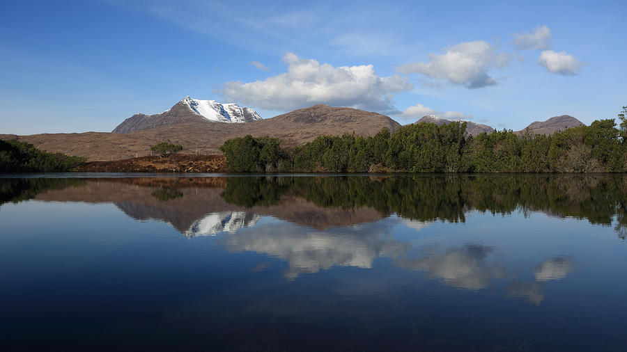 Loch Cul Dromannan Photograph by Maria Gaellman
