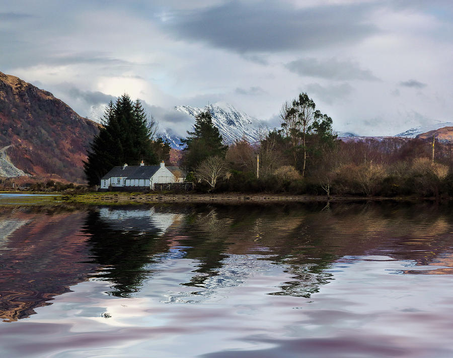 Mountain Photograph - Loch Etive Reflections by Lynn Bolt