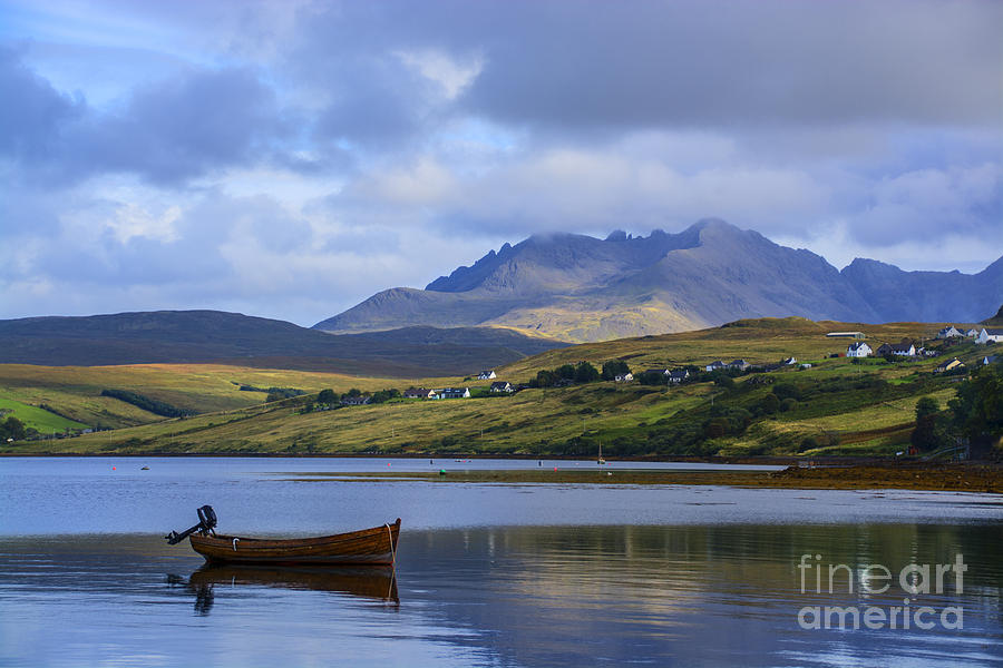 Scotland Photograph - Loch Harport and the Cuillins 2 by Chris Thaxter