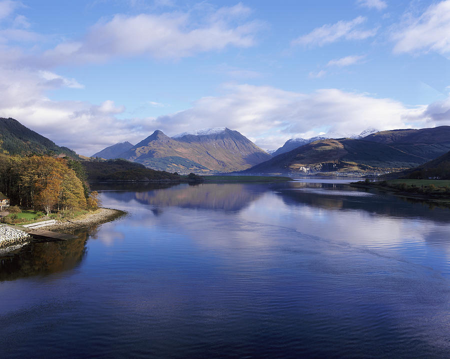 Loch Leven and the Pap of Glencoe, Highlands, Scotland Photograph by Abel