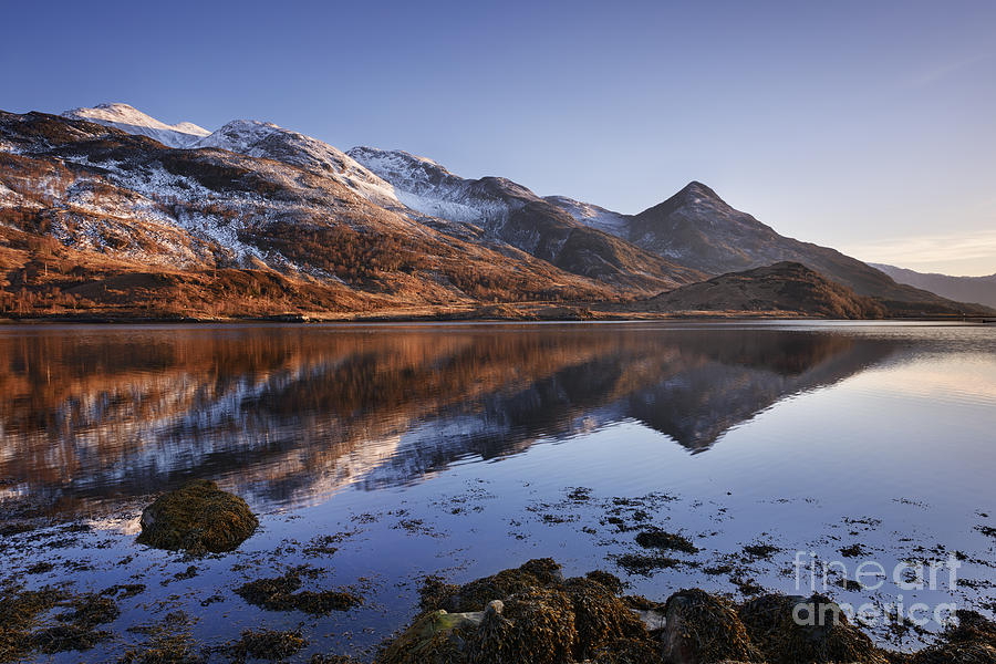 Mountain Photograph - Loch Leven and The Pap of Glencoe by Rod McLean