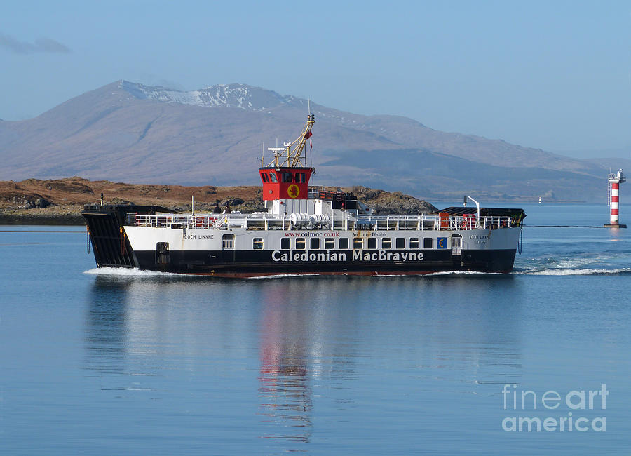 Loch Linnhe Ferry - Oban Photograph by Phil Banks