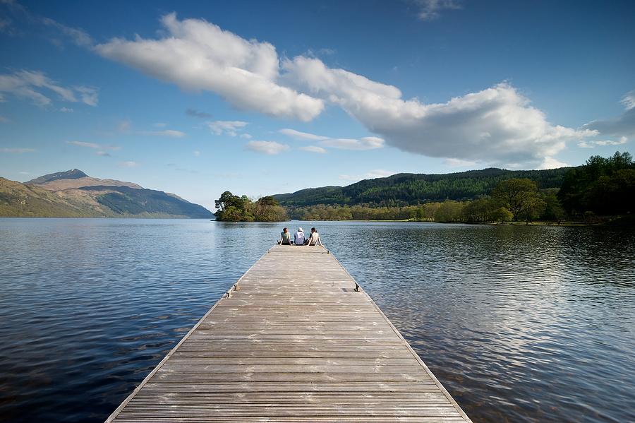 Loch Lomond in Summer Photograph by Stephen Taylor
