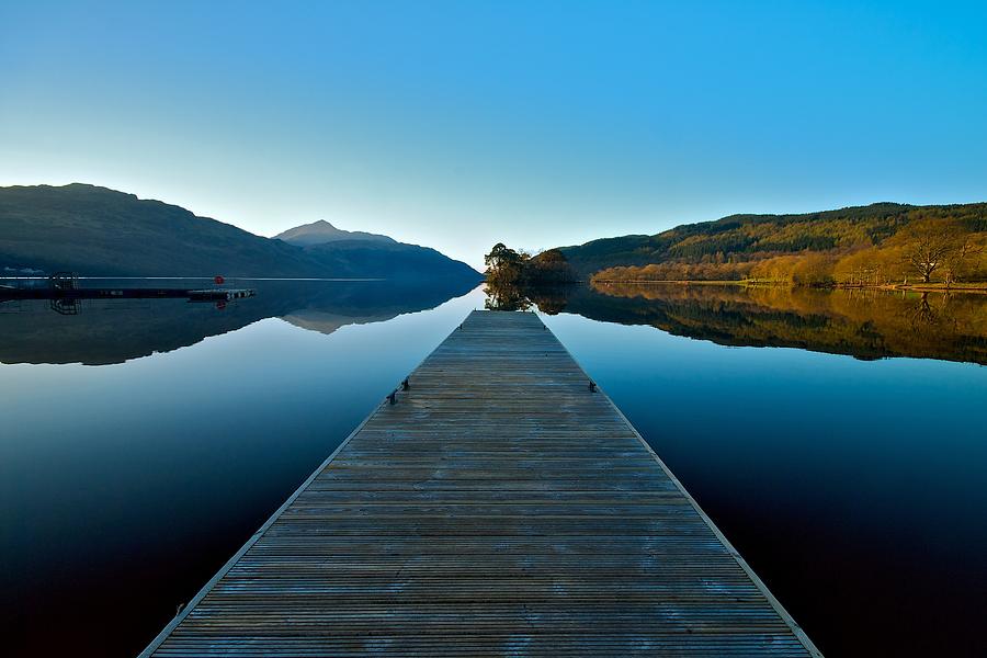 Loch Lomond in The Morning Photograph by Stephen Taylor