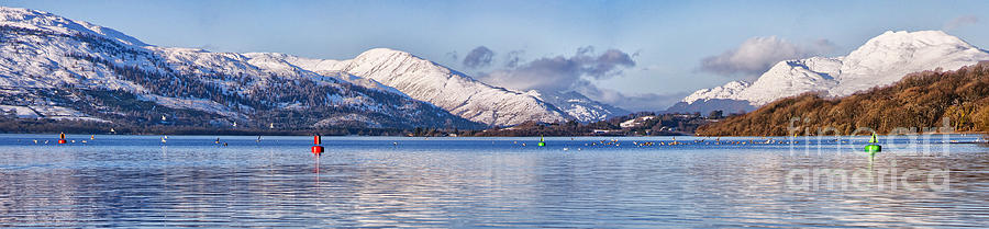 Loch Lomond Panorama Photograph by Antony McAulay