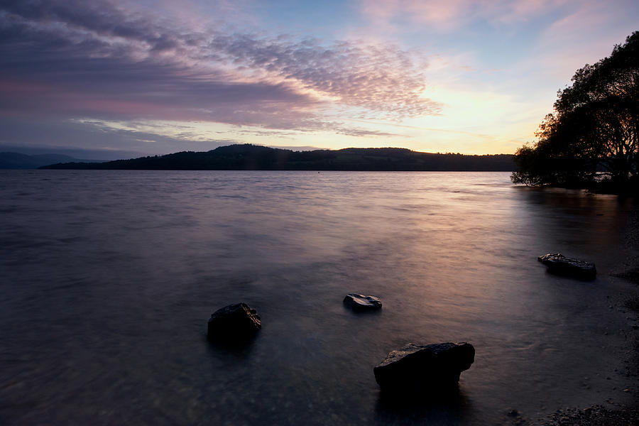 Loch Lomond Sunrise Photograph by Stephen Taylor