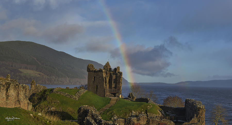 Loch Ness Rainbow Photograph by Andrew Dickman