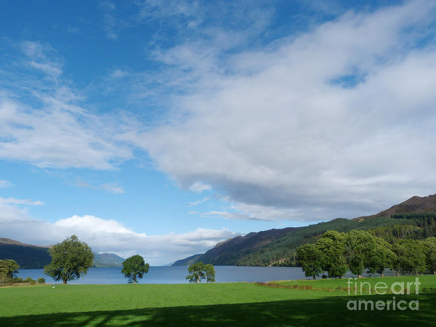 Loch Ness - Summer Sky - Scotland Photograph by Phil Banks
