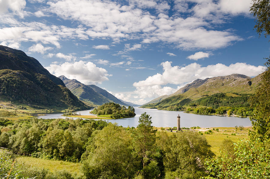 Loch Shiel and Glenfinnan Monument Photograph by David Head - Fine Art ...