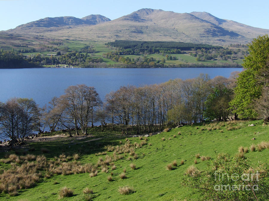 Loch Tay and Ben Lawers Photograph by Phil Banks