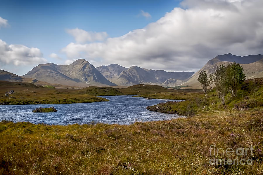 Lochan na h-Achlaise Photograph by Bel Menpes