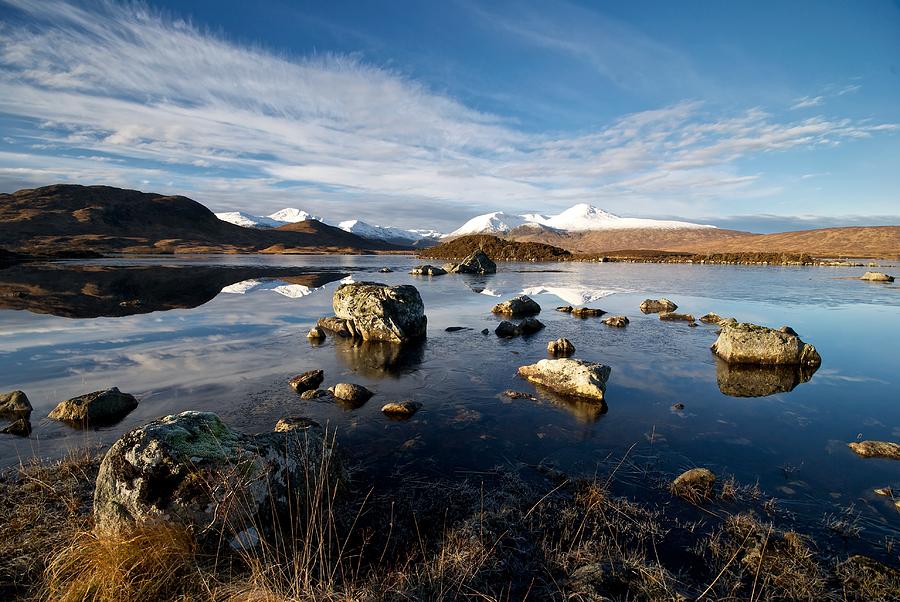Lochan na h-Achlaise Photograph by Stephen Taylor