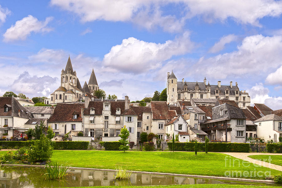 Loches Loire Valley France Photograph by Colin and Linda McKie