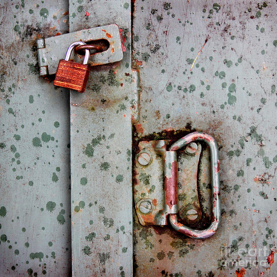 Locked Away Photograph by Karen Adams