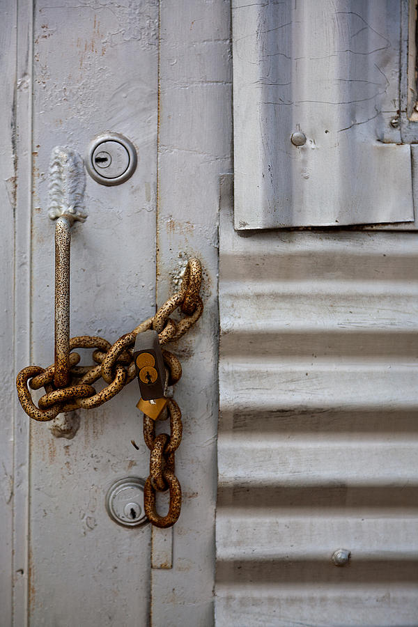 Locked Photograph by Peter Tellone