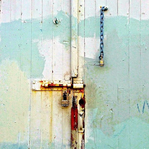 Sanfrancisco Photograph - Locks And Chain by Julie Gebhardt
