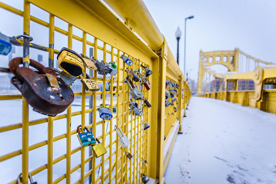 Pittsburgh Photograph - Locks of Love by John Duffy