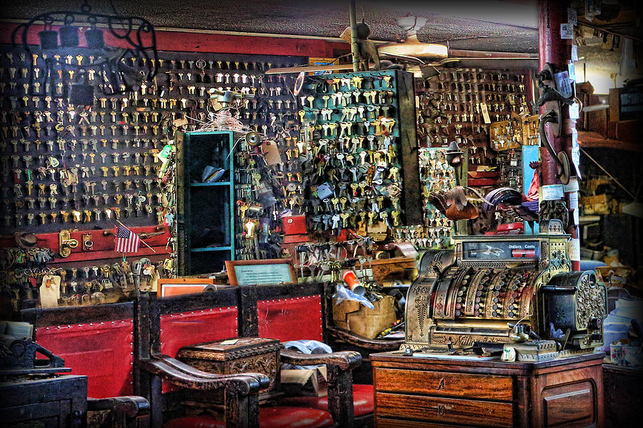 Locksmith - The Old Locksmith Shop Photograph by Lee Dos Santos