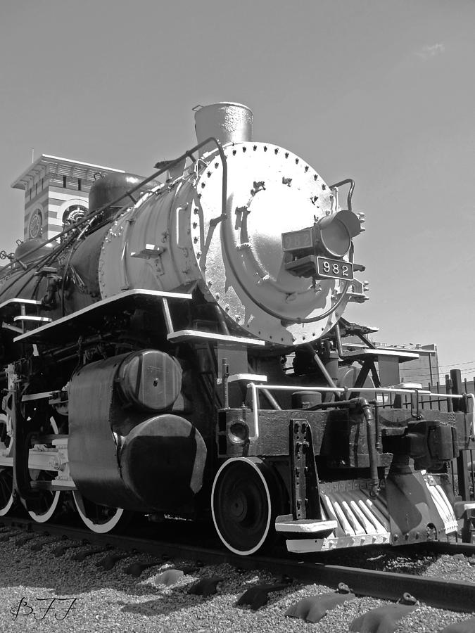 Houston Photograph - Locomotive in TX by Brooke Fuller