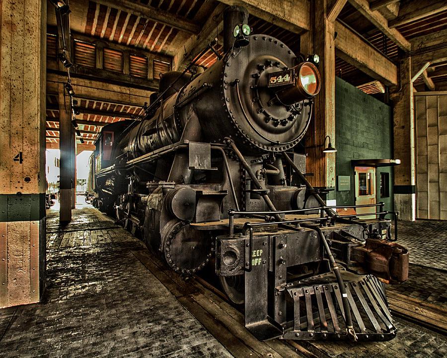 Locomotive Photograph by Kevin Senter