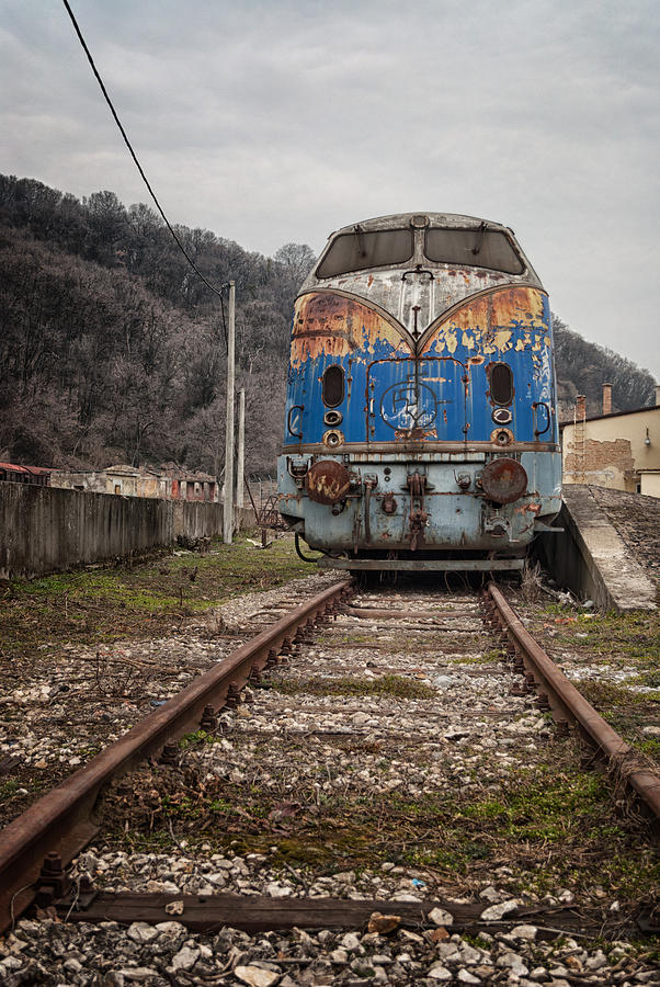 Locomotive Photograph - Locomotive by Milica Ljevaja Stojanovic Locomotive Photograph - Locomotive by Milica Ljevaja Stojanovic