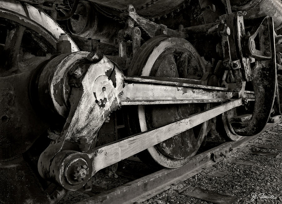 Train Photograph - Locomotive No. 2 by Joe Bonita