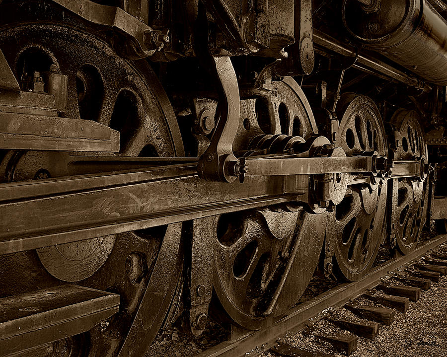 Locomotive No. 3 Photograph by Joe Bonita