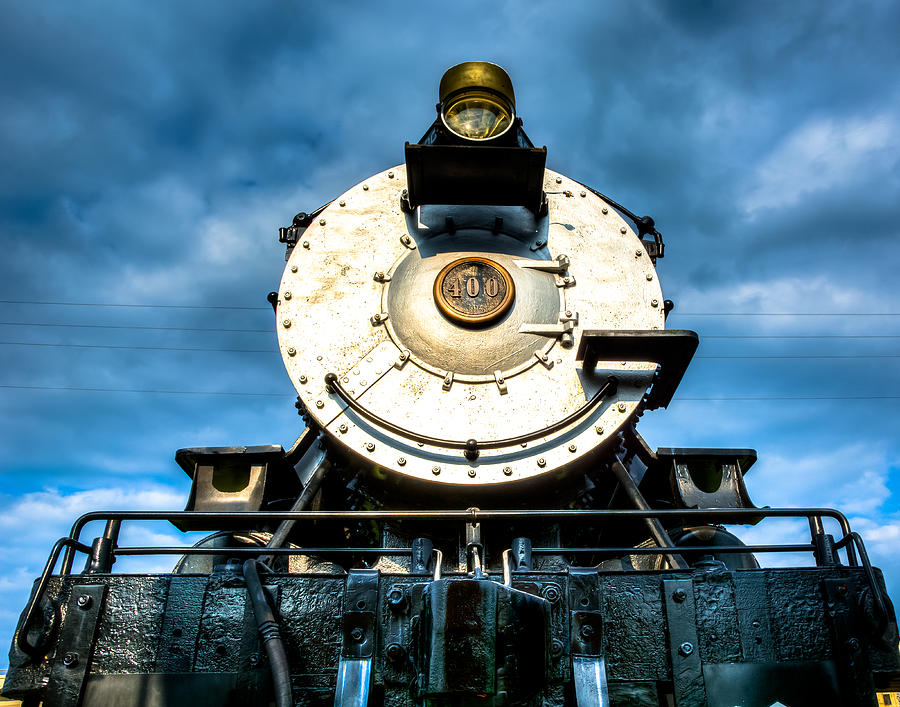 Train Photograph - Locomotive smile  by Geoff Mckay