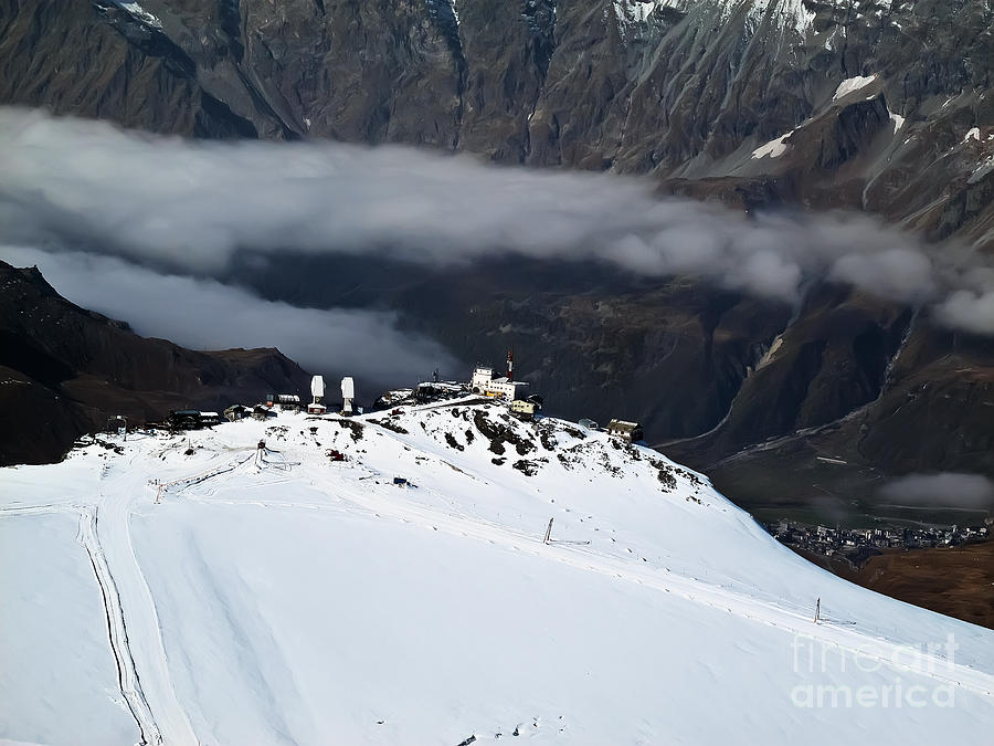 Lodge Above Zermatt Photograph by Elvis Vaughn