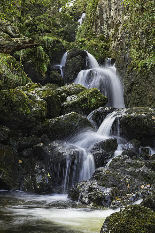 Nature Photograph - Lodore Falls by Wendy Chapman